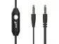 Genius HS-M228 Headset, Jack, Black